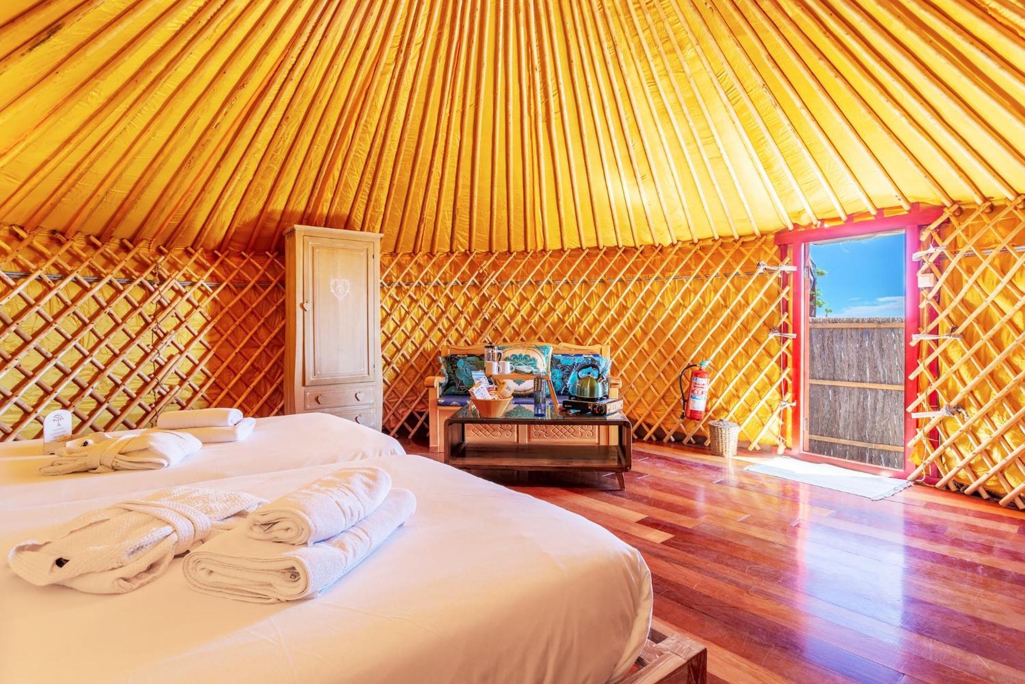 Finca De Arrieta Village - Yurts And Stone Cottages - Shared Pool - Walking Distance To Arrieta Beach - Eco Friendly Табайеско Экстерьер фото