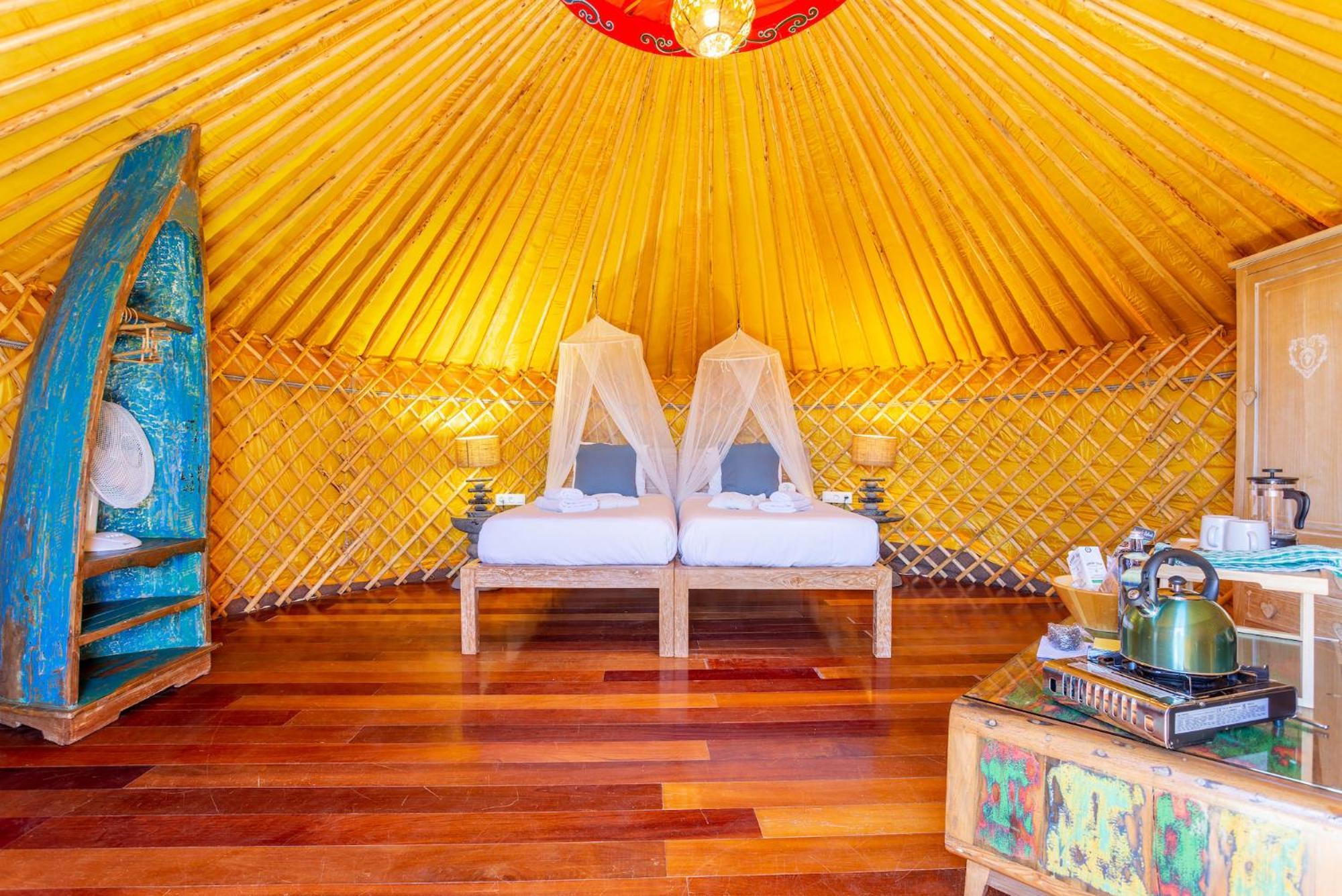 Finca De Arrieta Village - Yurts And Stone Cottages - Shared Pool - Walking Distance To Arrieta Beach - Eco Friendly Табайеско Экстерьер фото