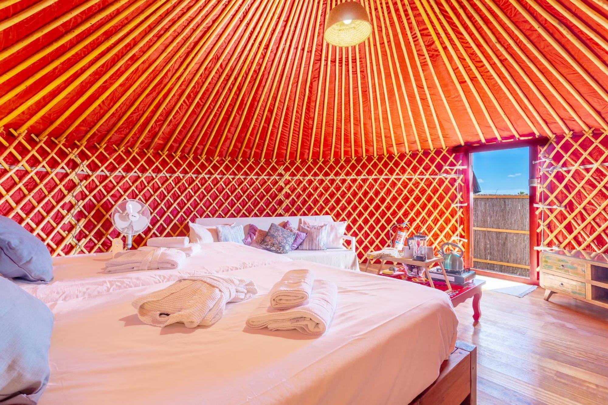 Finca De Arrieta Village - Yurts And Stone Cottages - Shared Pool - Walking Distance To Arrieta Beach - Eco Friendly Табайеско Экстерьер фото
