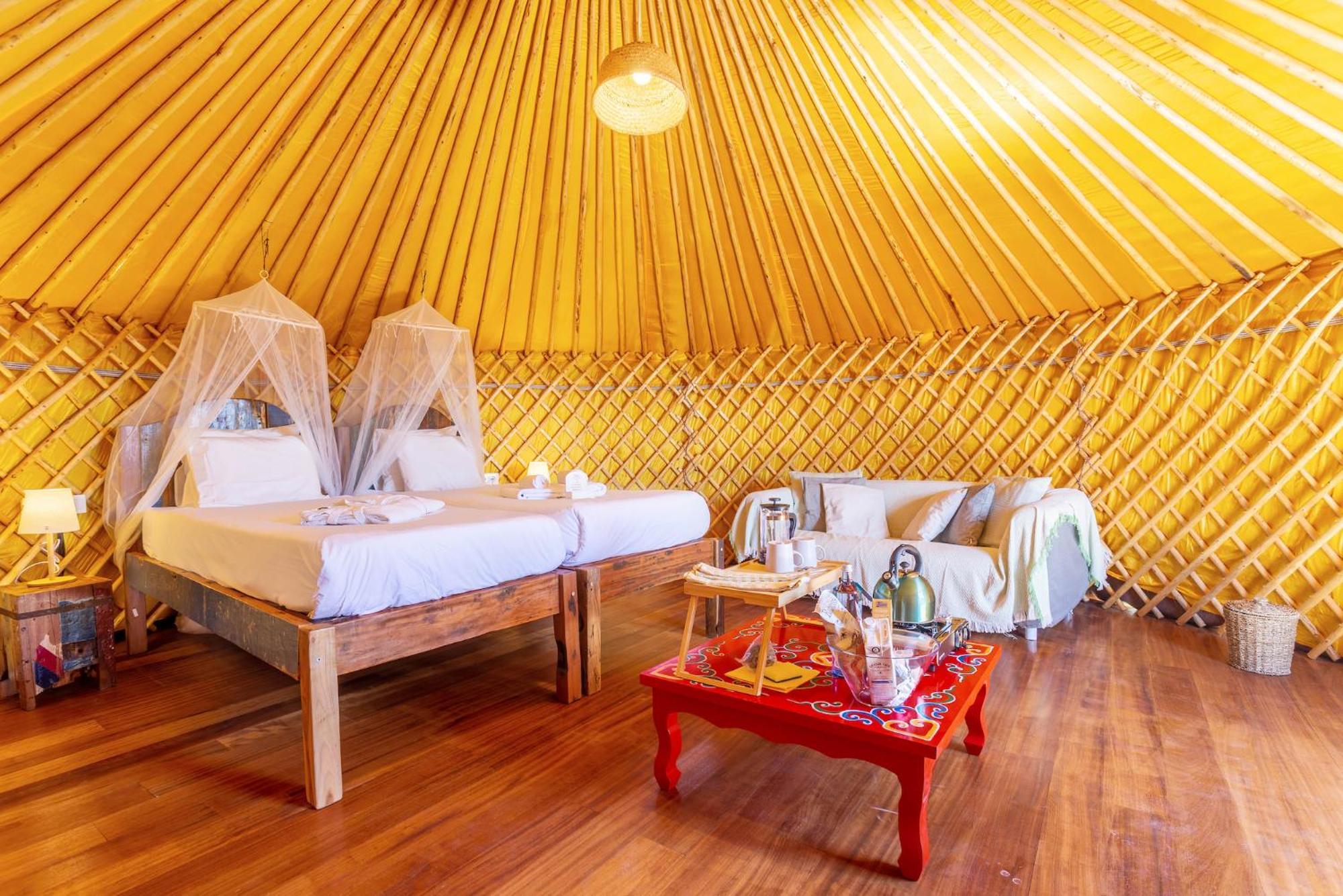 Finca De Arrieta Village - Yurts And Stone Cottages - Shared Pool - Walking Distance To Arrieta Beach - Eco Friendly Табайеско Экстерьер фото