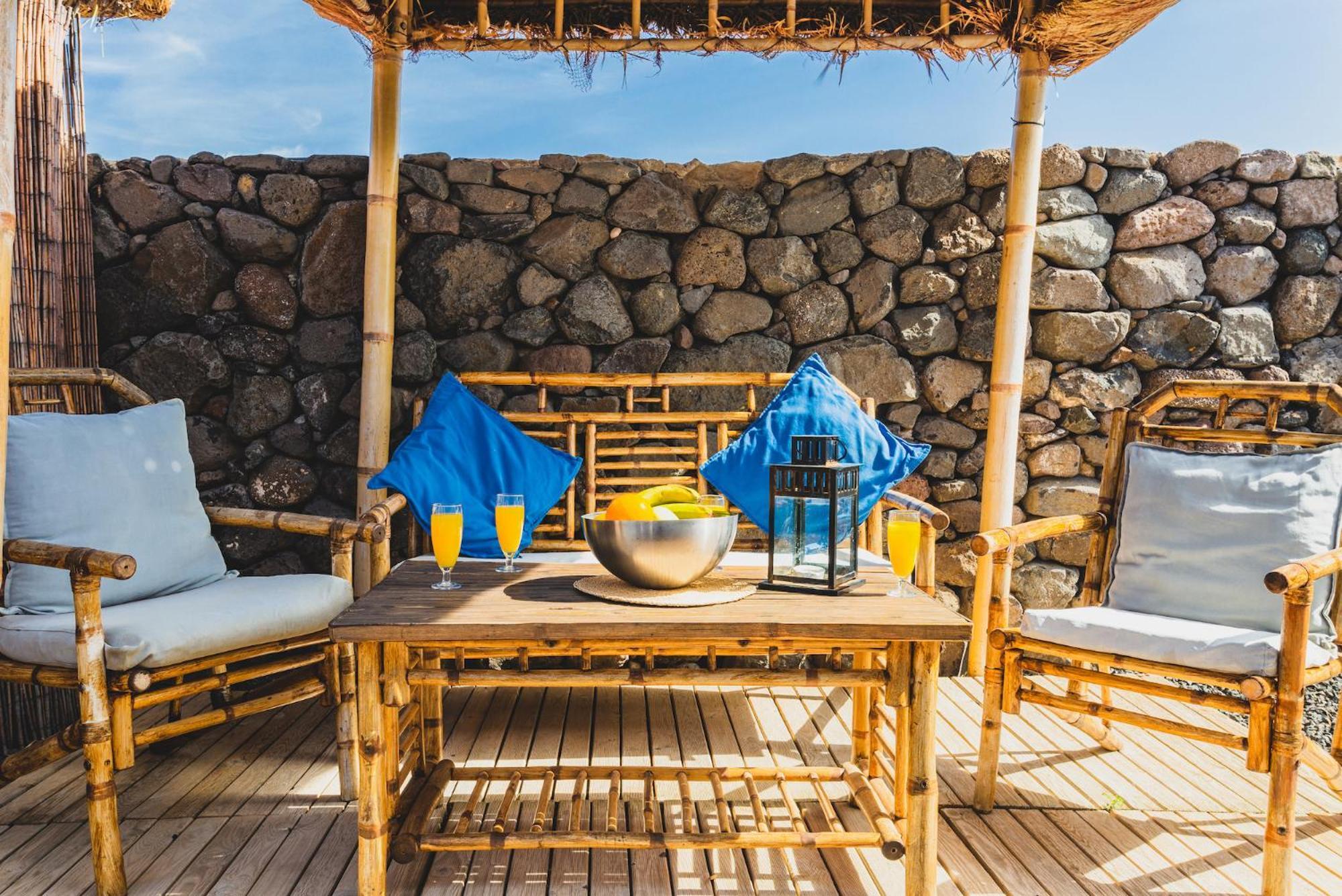 Finca De Arrieta Village - Yurts And Stone Cottages - Shared Pool - Walking Distance To Arrieta Beach - Eco Friendly Табайеско Экстерьер фото