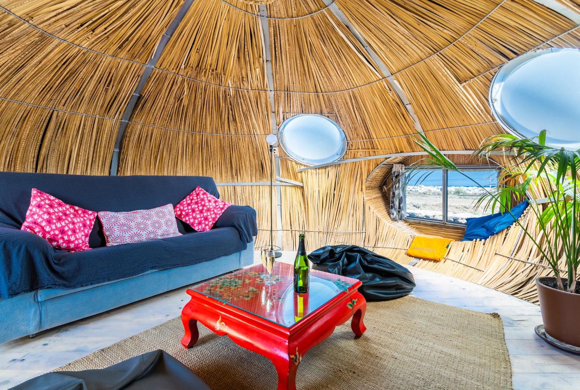 Finca De Arrieta Village - Yurts And Stone Cottages - Shared Pool - Walking Distance To Arrieta Beach - Eco Friendly Табайеско Экстерьер фото